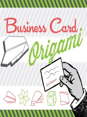 cover image of Business Card Origami